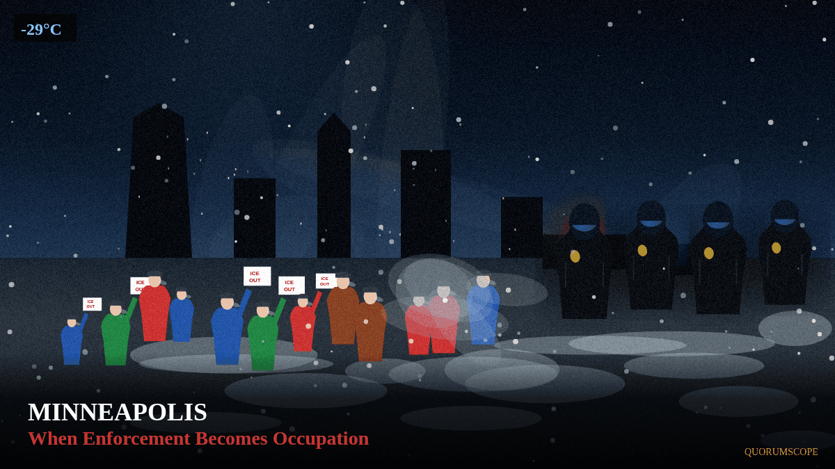 Minneapolis Burns, Europe Watches: When Immigration Enforcement Becomes Occupation